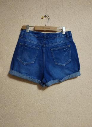 Шорти джинсові бавовна жіночі сині,розмір 10(38) на 44розмір від new look2 фото