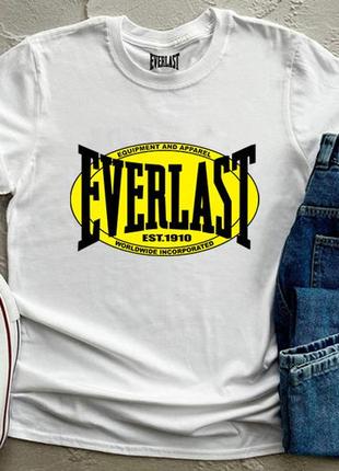 Чоловіча футболка everlast еверласт біла