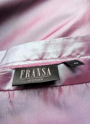 Длинная атласная юбка fransa m/l4 фото