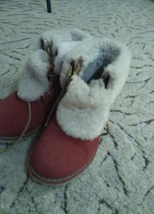Зимние женские ботинки1 фото