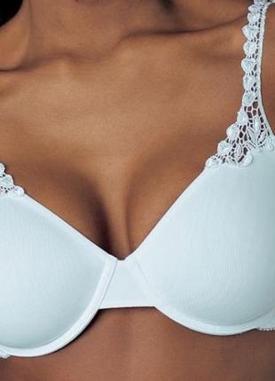 80d 36d nuance супер комфортный гладкий белый бюстгальтер минимайзер