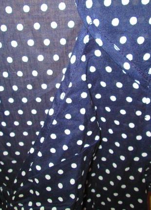 Розпродаж красиве легке плаття dorothy perkins котон в горошок розмір 123 фото