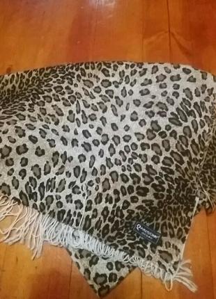 Шарф.шаль.леопард.