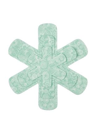 Комплект захисту для посуду 5 шт. салатовий livarno home