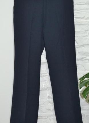 Kлассические синие брюки  прямого покроя  от бренда  теsко2 фото