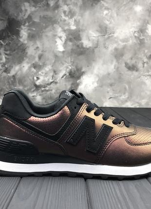 Шикарна модель new balance 574 marsala в унікальному кольорі (36-41)5 фото