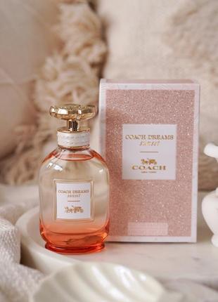 Coach dreams sunset франция ванильная фруктовая цветочная парфюмированная вода женская (духи парфюм для женщин)