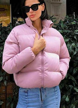 Куртка зефірка з плащівки на синтепоні