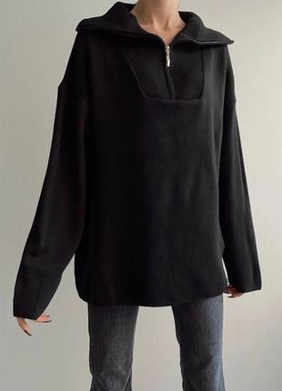 Свитер на замке /предоплата 200 5