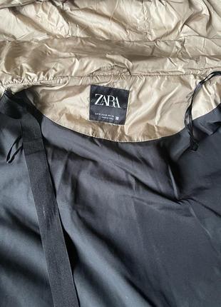 Zara стьобане пальто оверсайз6 фото