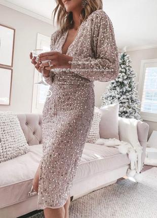 🎉встигне купити 🎉мідіплаття з паєтками asos