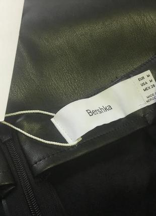 Юбка из искусственной кожи bershka,p.s-m8 фото