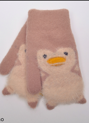 Рукавиці пінгвіненя 3-5 років.5-7 років.