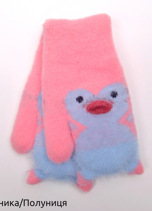 Рукавиці пінгвіненя 3-5 років.5-7 років.