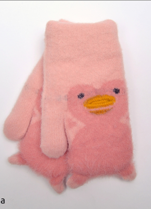 Рукавиці пінгвіненя 3-5 років.5-7 років.