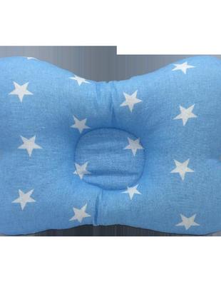 Детская ортопедическая бабочка подушка для новорожденного до 1 года minkyhome™