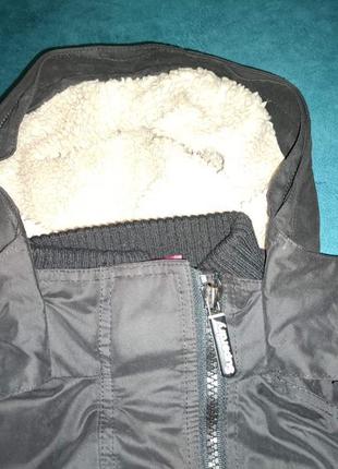 Стильная и теплая куртка парка superdry. размер-xs.8 фото