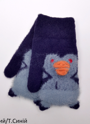 Рукавиці пінгвіненя 3-5 років.5-7 років.