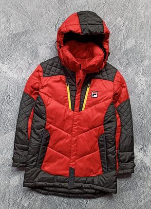 Куртка fila red women's