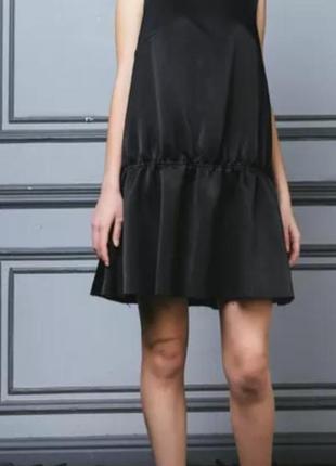 Тепле чорне плаття  h&m 2