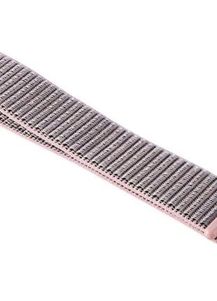 Нейлоновий ремінець для смарт годинників 22 мм ширина .рожевий колір.6 фото