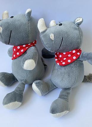 Мягкая игрушка носорог 🦏