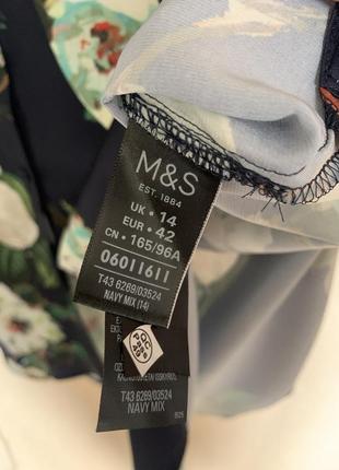 Блузон оверсайз, marks & spencer 42(14) р-р9 фото