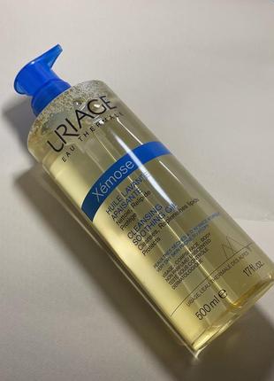 Успокаивающее очищающее масло uriage xémose soothing cleansing oil 500 мл