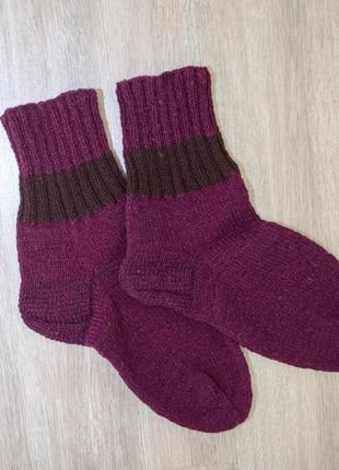 Шкарпетки (ручна в'язка) чудовий подарунок1 фото