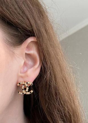Брендовые серьги 3