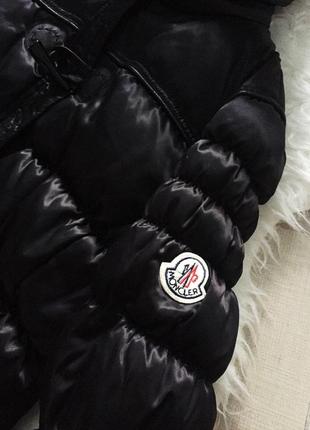 Курточка moncler с мехом4 фото