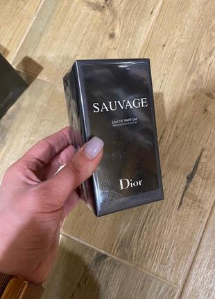 100 мл christian dior sauvage , парфюм. восточные, фужерные1 фото