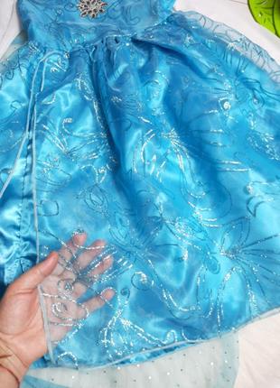Сукня карнавальна новорічна ельза фроузен frozen3 фото