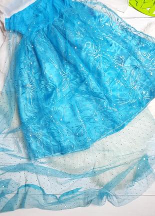 Сукня карнавальна новорічна ельза фроузен frozen6 фото