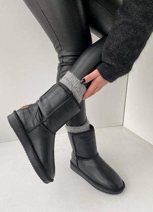 Угги натуральная кожа зима женские