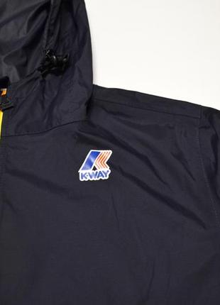 Легка куртка k-way le vrai 3.0 claude waterproof windcheater3 фото