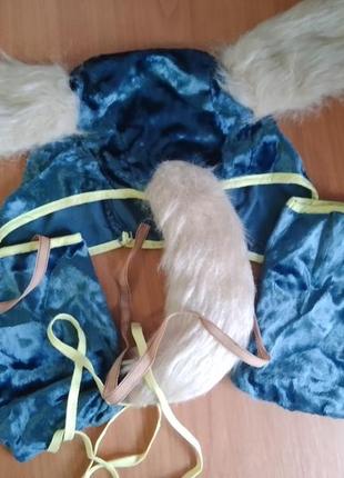 Одяг для квадробера новорічний костюм собачка на 3-5 роки