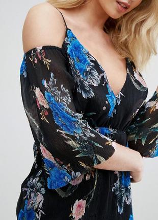 💎💖розпродаж колекції!missguided квітчаста сукня-жатка доставка добу oversize3 фото