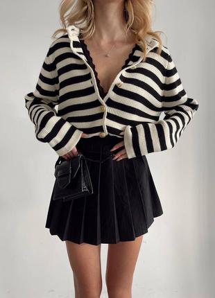 Кардигани в смужку 4
