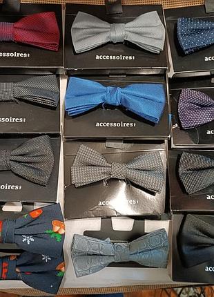 Галстук бабочка праздничная