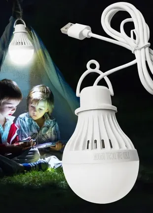 Led лед лампа 5w  usb кабель