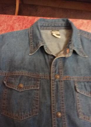 Сорочка джинс 7-8л