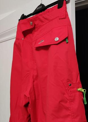 Trespass лыштные штаны женские брюки красные расмер s (10-12)5 фото