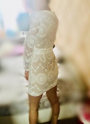Шикарное кружевное платье missguided2 фото