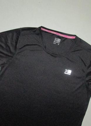 Фирменная спортивная черная  футболка karrimor4 фото