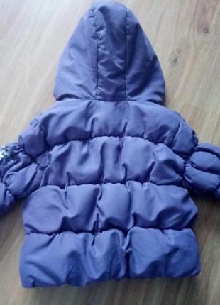 Демі куртка для дівчинки фліс4 фото