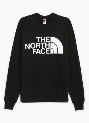 The north face standard crew mens sweatshirt tnf nf0a4m7wjk31 світшот кофта оригінал реглан чорний s4 фото