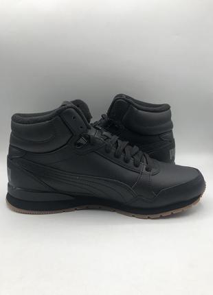 Теплі високі кросівки puma st runner v3 mid l (387638 06) оригінал5 фото