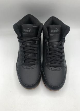 Теплі високі кросівки puma st runner v3 mid l (387638 06) оригінал2 фото