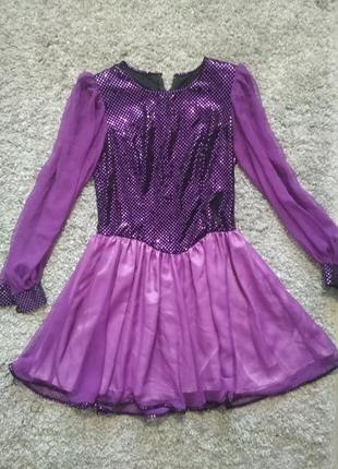 Сукня святкова новорічна платье блестящее нарядное сукня фатінова